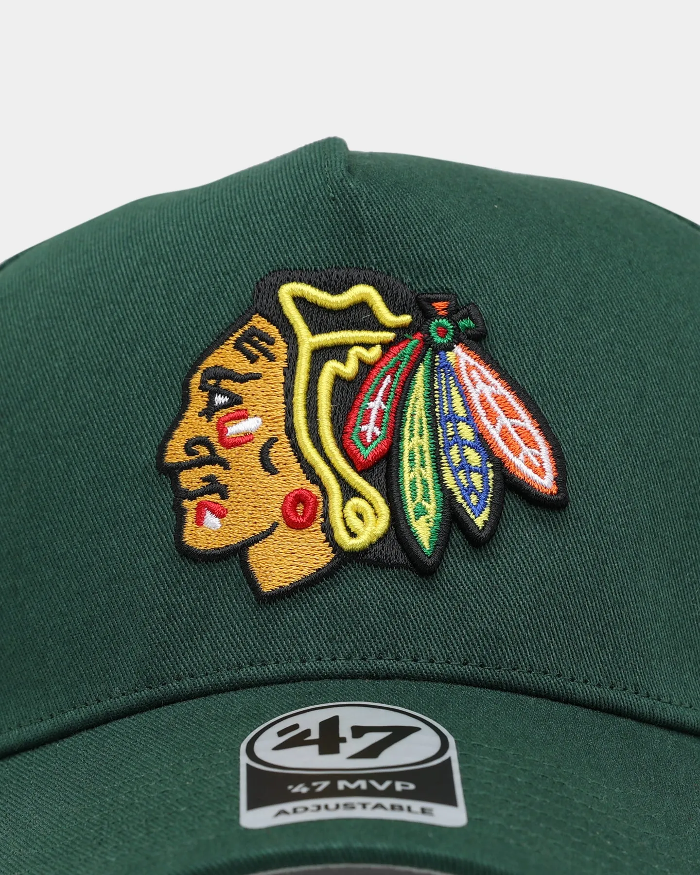 47 Brand Chicago Blackhawks MVP DT Snapback Dark Green