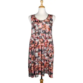 Abigail Dress - Watercolour - pink - Sale