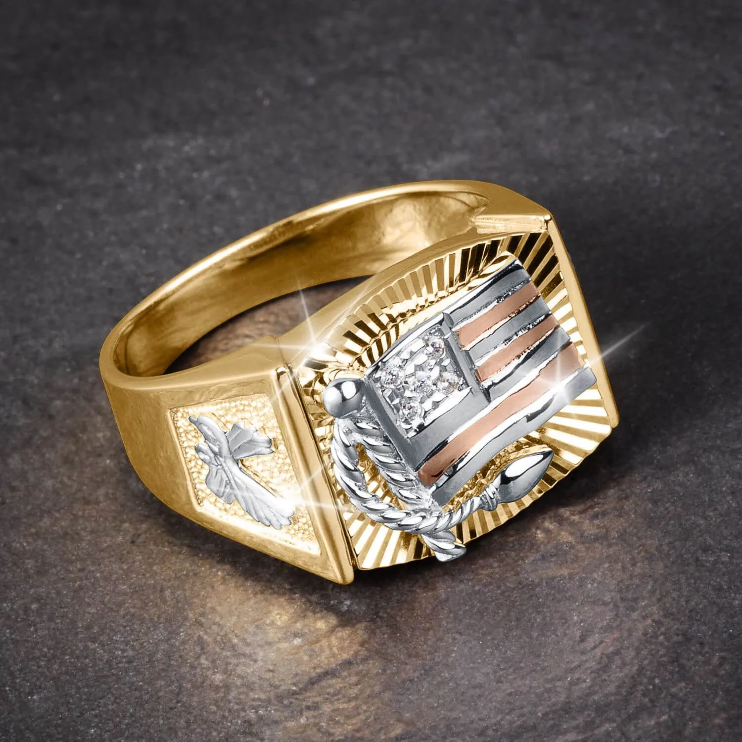 American Pride Men's Ring