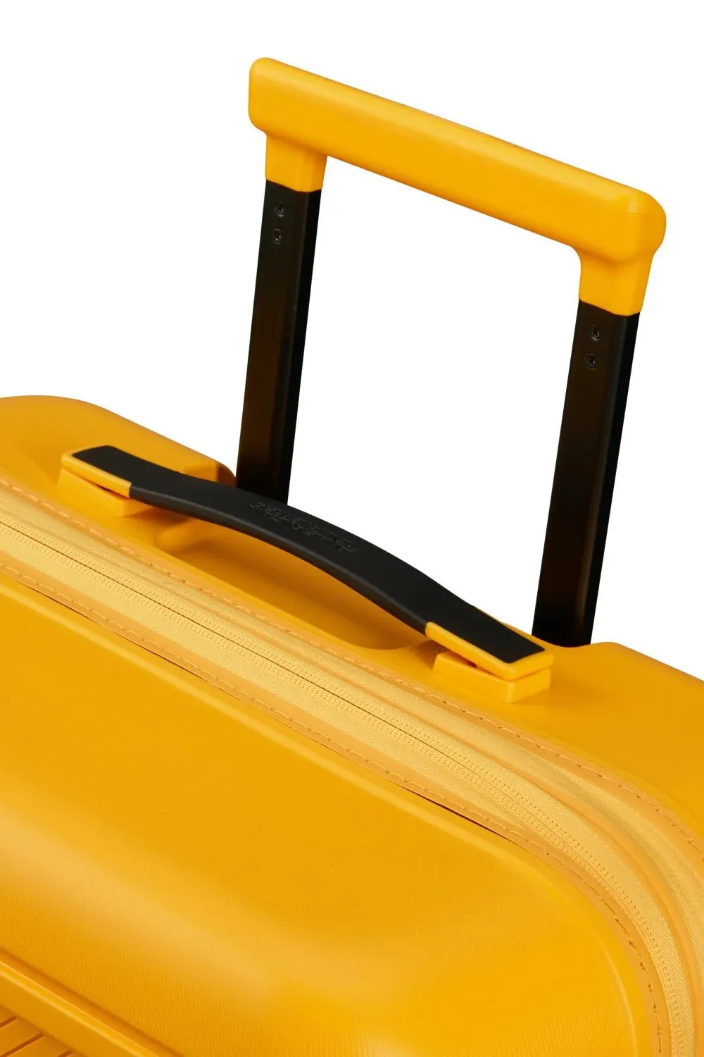 American Tourister Dashpop 55cm Cabin Spinner - Expandable | Golden Yellow