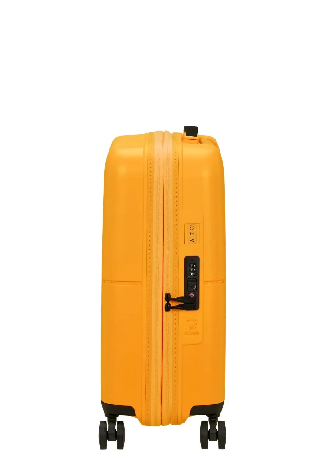 American Tourister Dashpop 55cm Cabin Spinner - Expandable | Golden Yellow