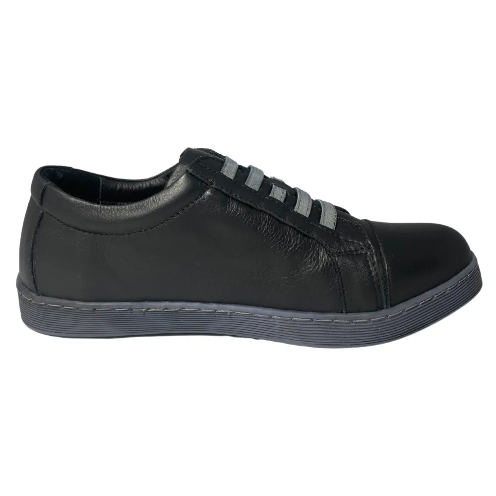 Andrea Conti Jazzy Black/Grey Sneaker (Women's)