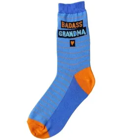 Badass Grandma Women's Crew Socks