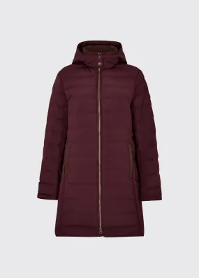 Ballybrophy Quilted Jacket - Ox Blood