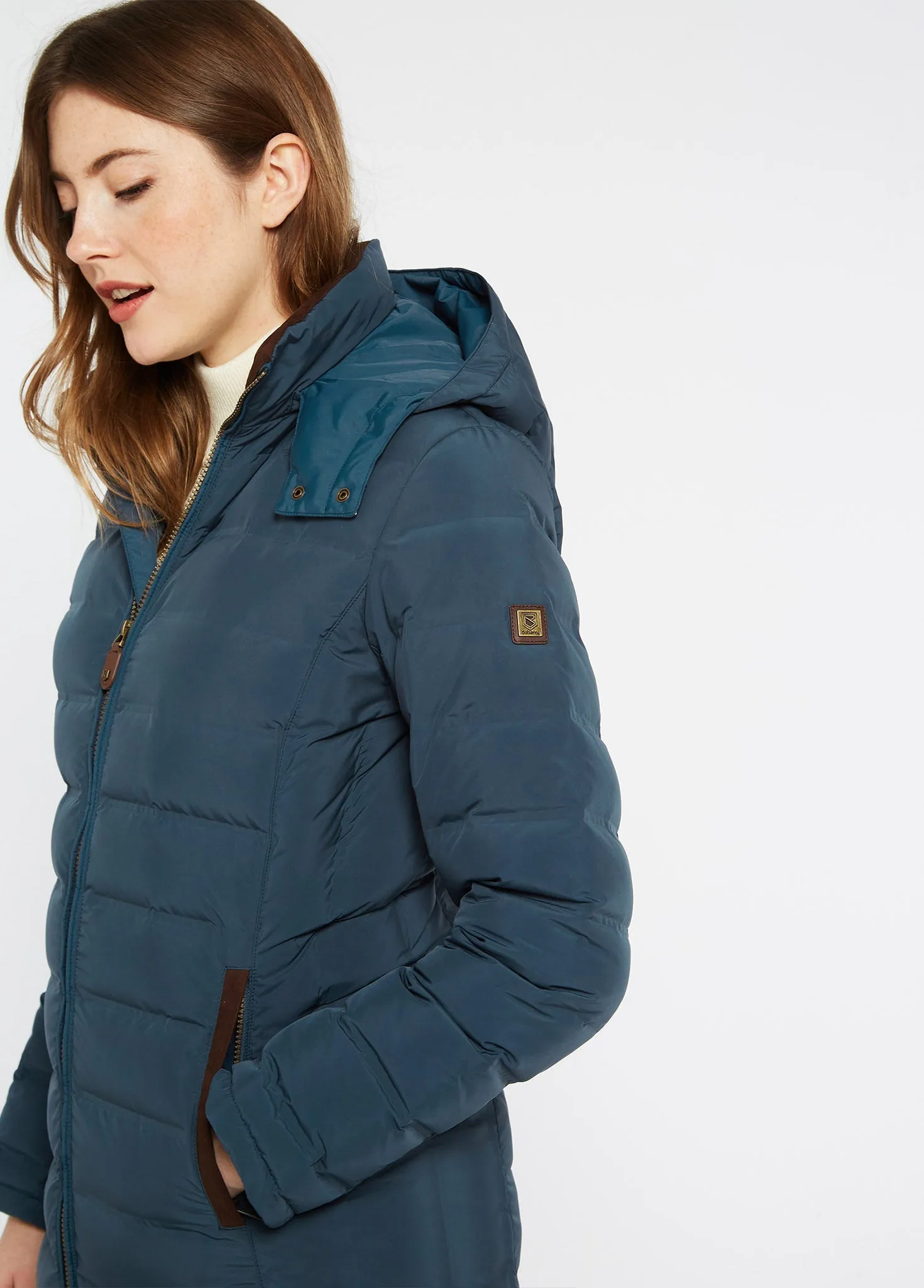 Ballybrophy Quilted Jacket - Steel