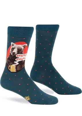 Bearly Awake Men's Socks