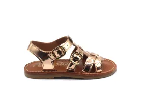 Beberlis Rose Gold Buckle Sandal