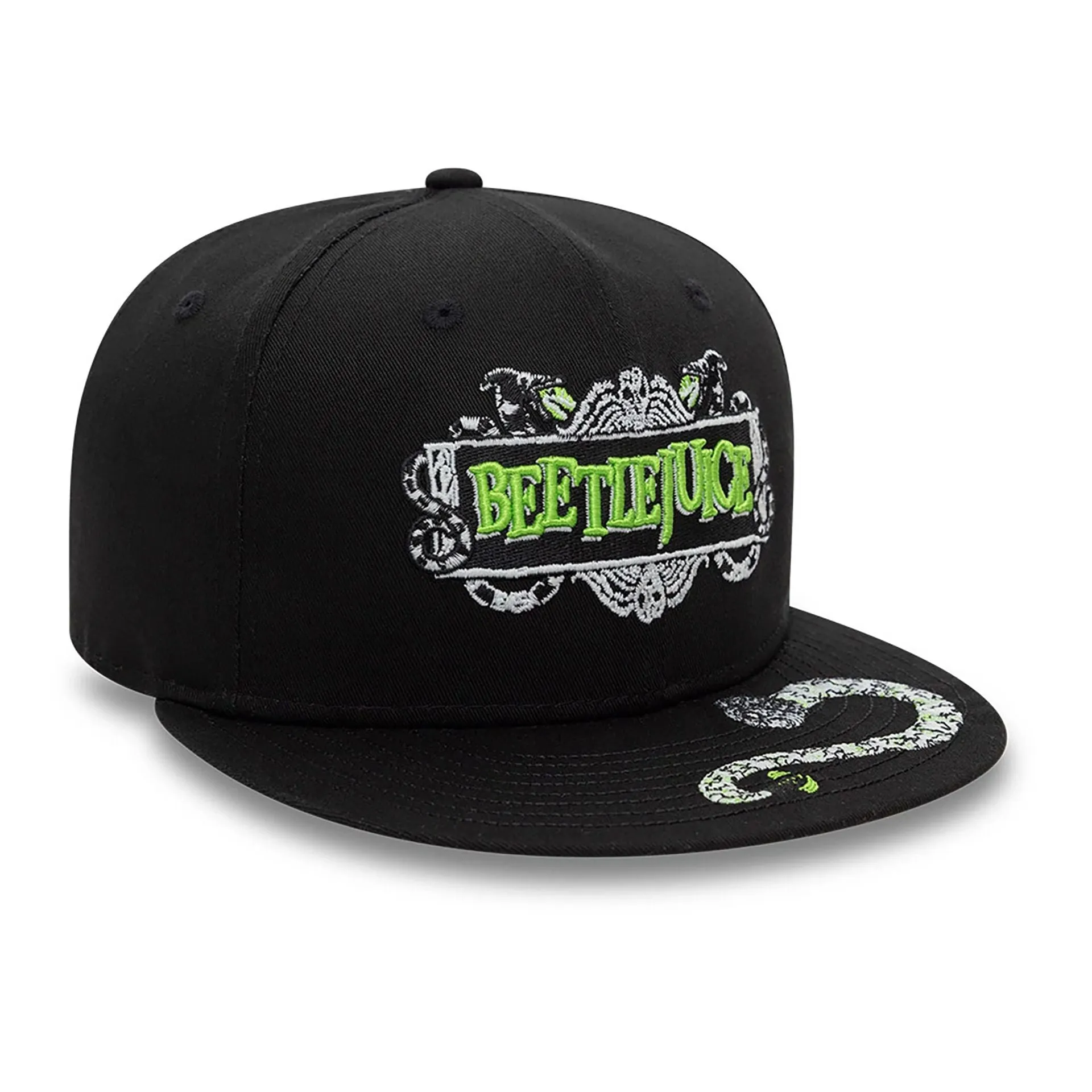 Beetlejuice Visor Black 9FIFTY Snapback Adjustable Cap