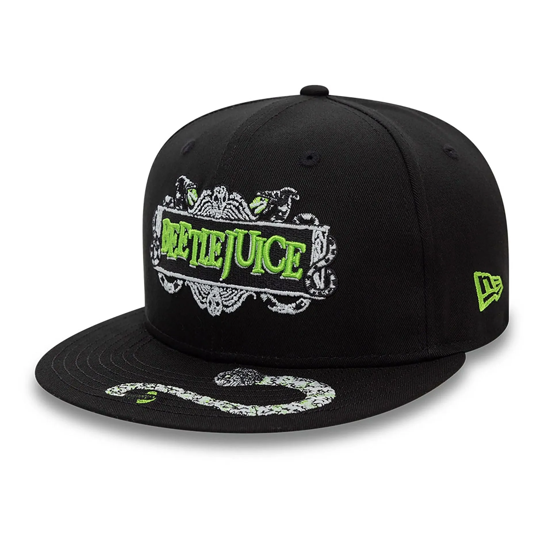 Beetlejuice Visor Black 9FIFTY Snapback Adjustable Cap