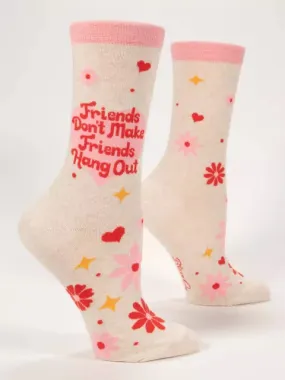 Blue Q  Socks WOMENS Friends Hang OUT