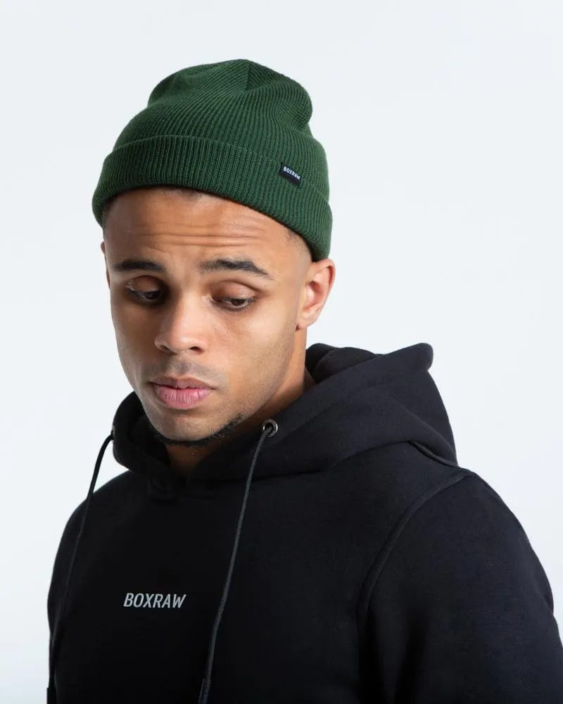 BOXRAW BEANIE HAT GREEN