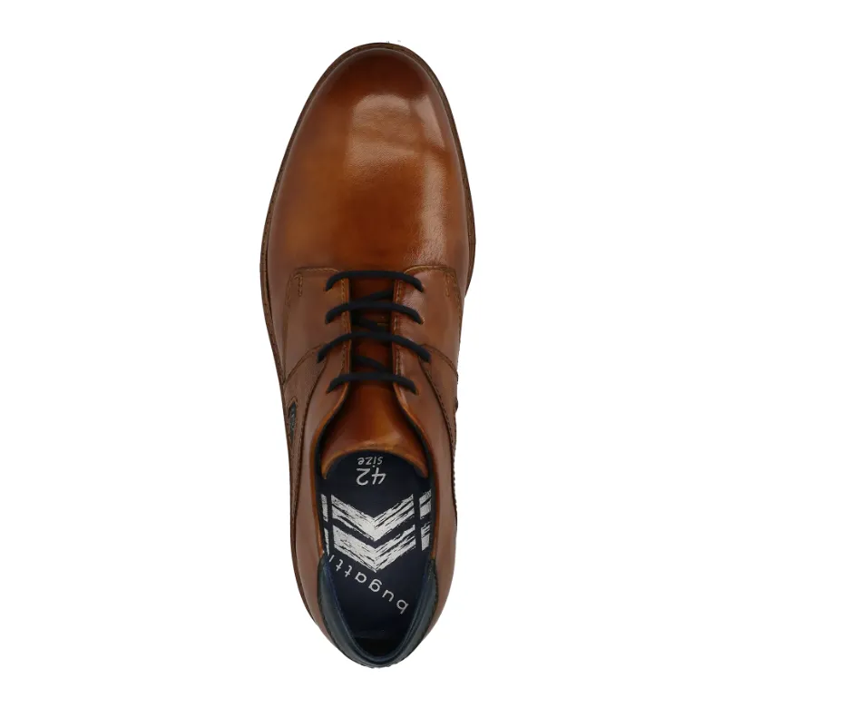 Bugatti - Canto Lace-up Cognac Shoe