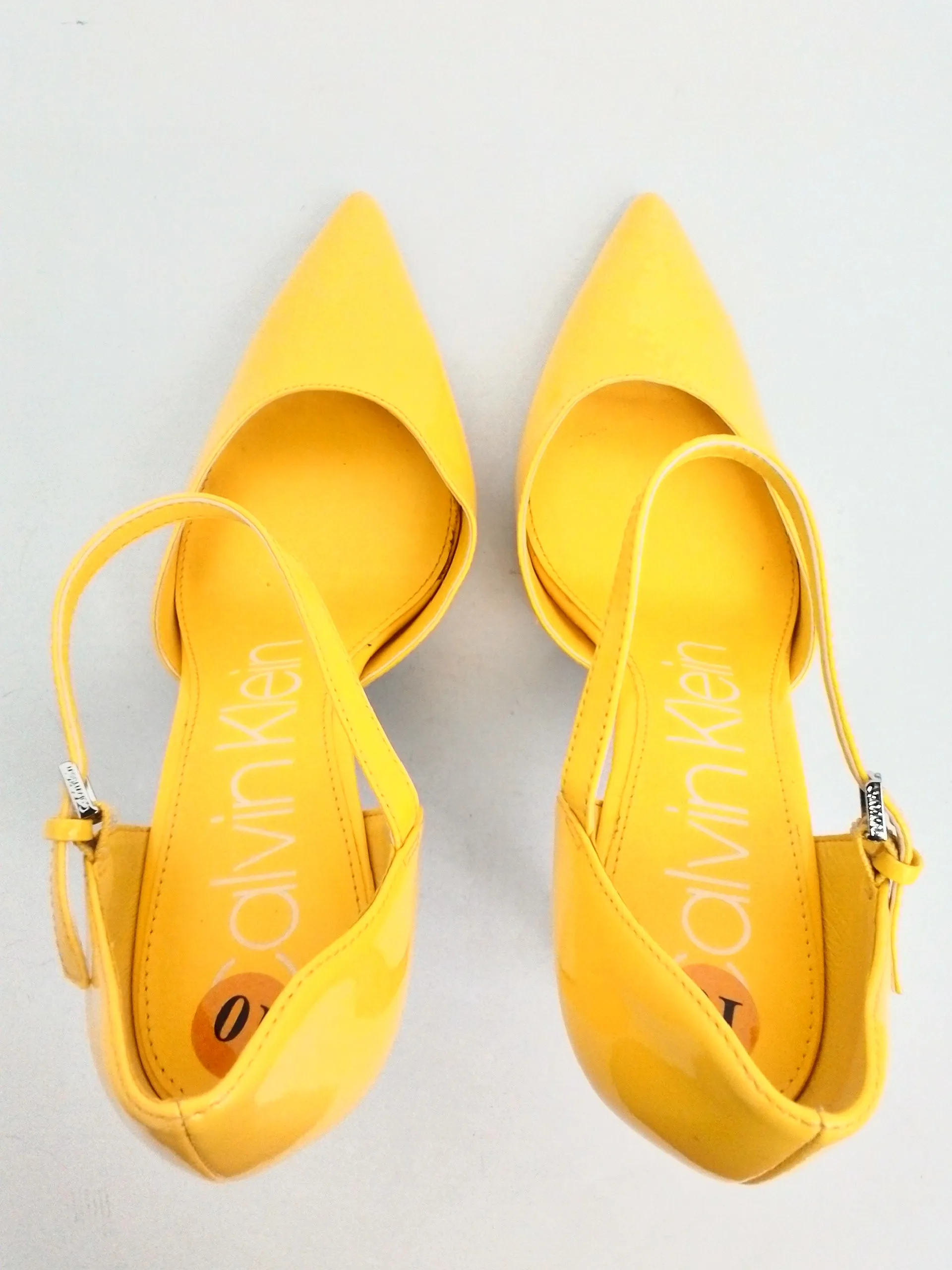 Calvin Klein Women's Roya Yellow Pups Size 10 M