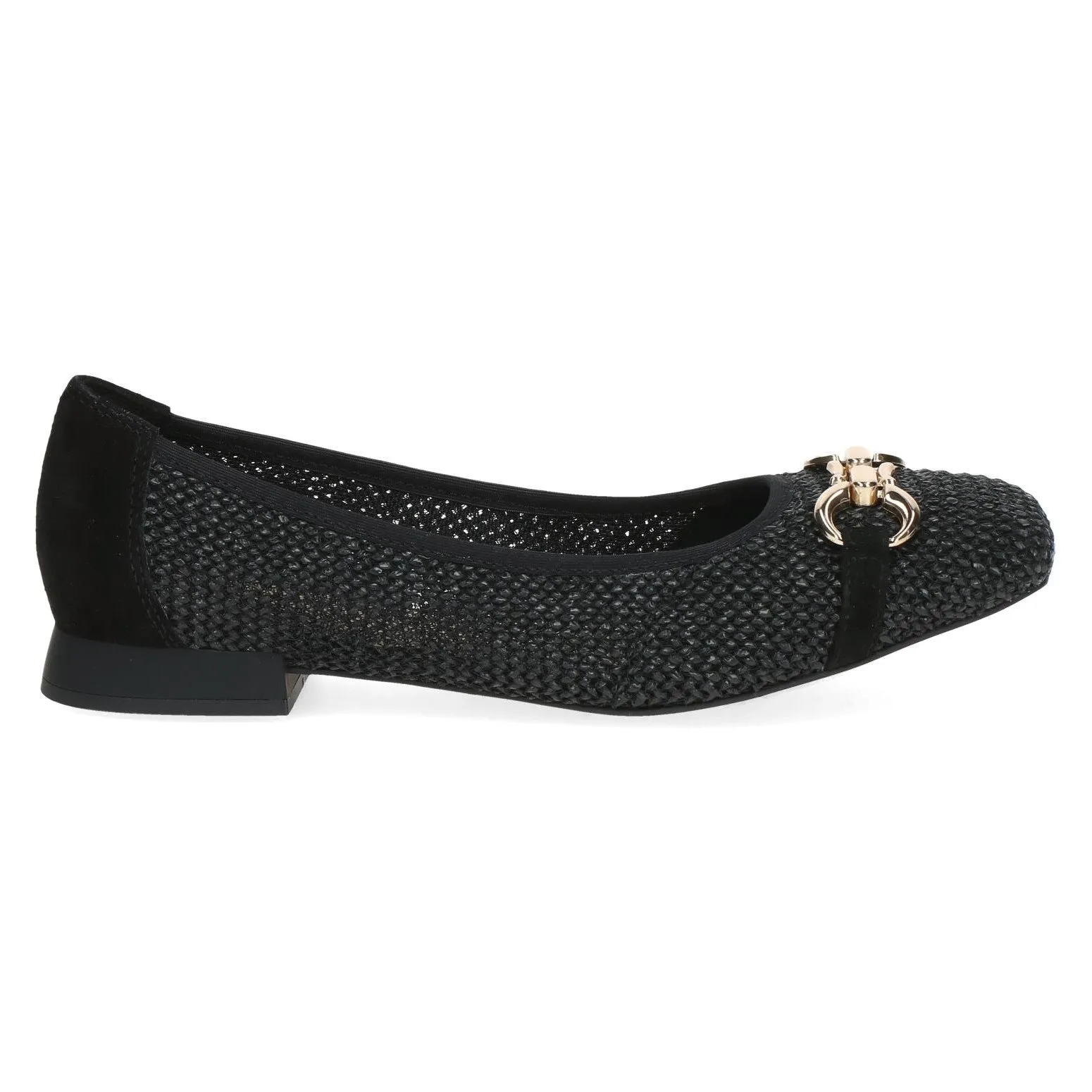 Caprice Ladies Buckle Trim Pump