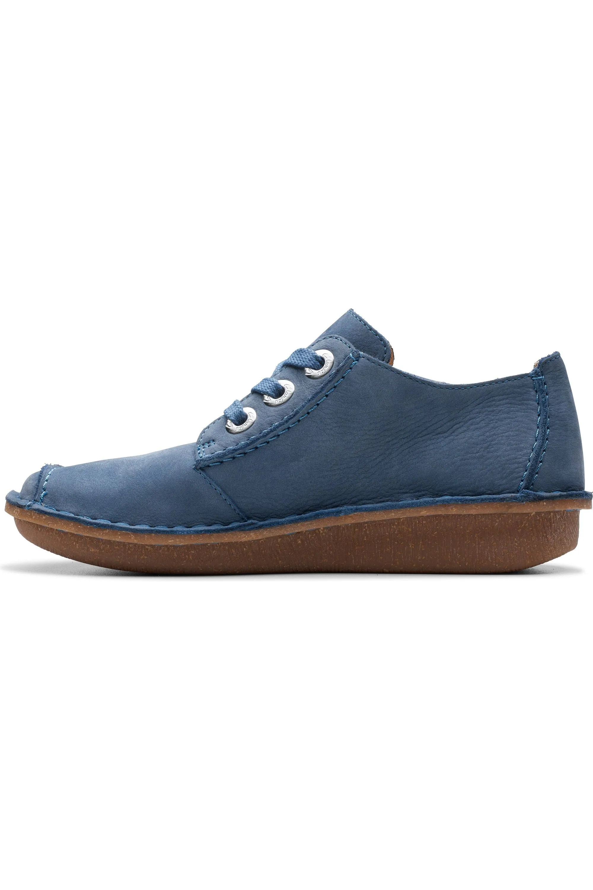 Clarks Funny Dream in Blue Nubuck