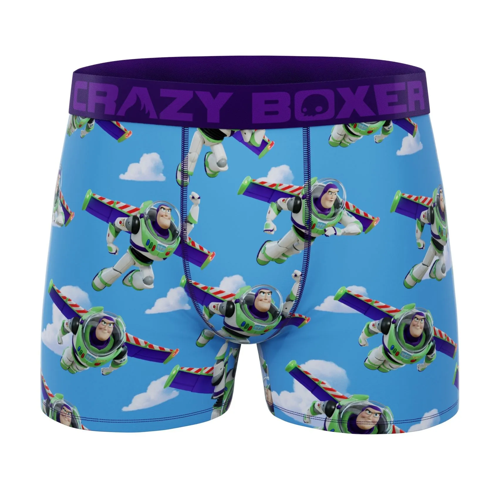 CRAZYBOXER Disney Toy Story Woody   Lighting buzz Men's Boxer Briefs (2 pack)