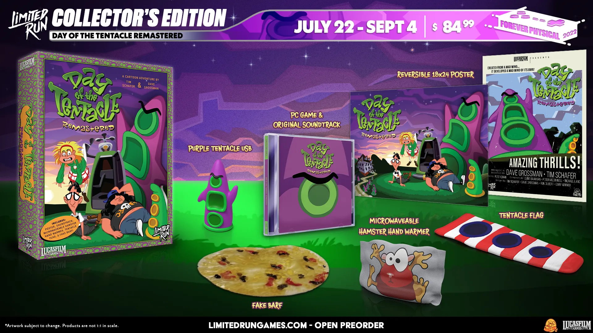 Day of the Tentacle Remastered Collector's Edition (PC)