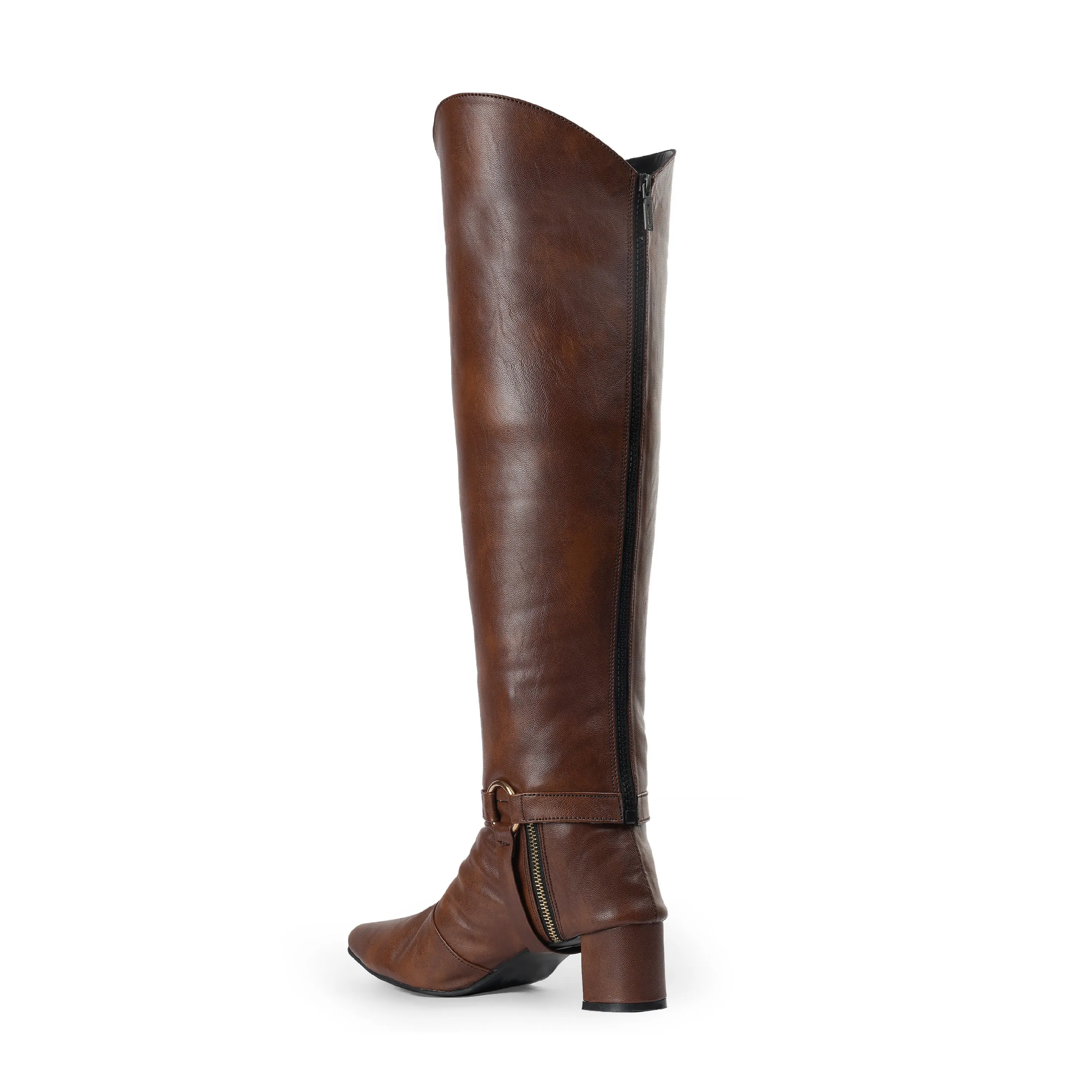 DEUX Changeable Boots Brown