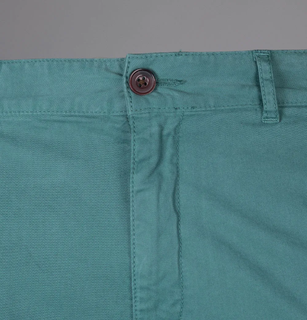 Farah Hawk Twill Chino Shorts Pine Green