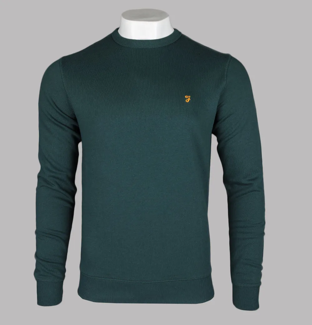 Farah Tim Sweatshirt Forest Green