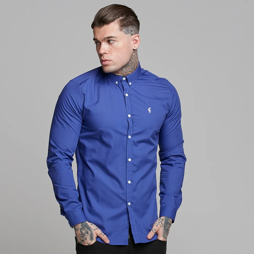 Father Sons Classic Indigo Blue Long Sleeve - FS240