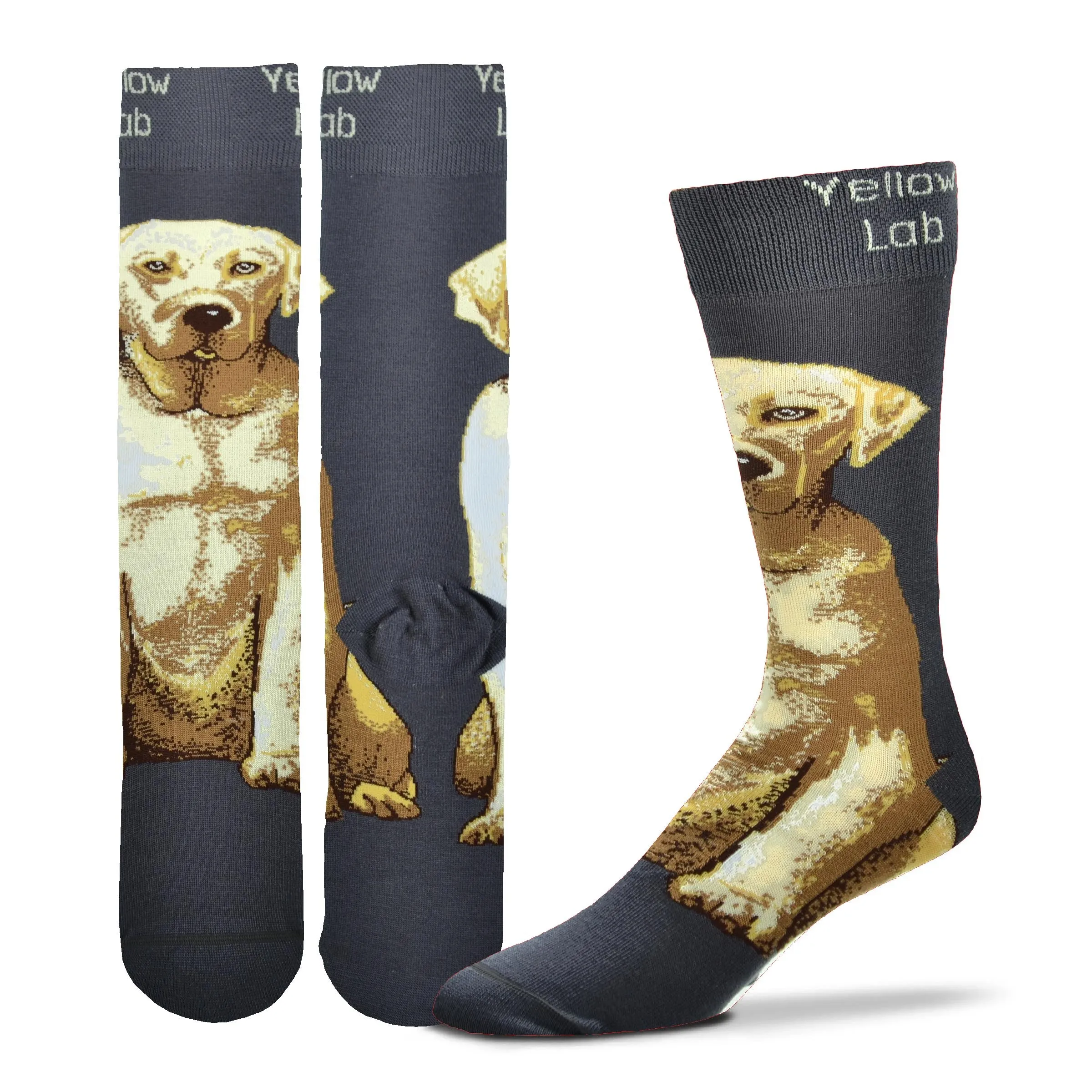 FBF Realistic Yellow Lab Sock