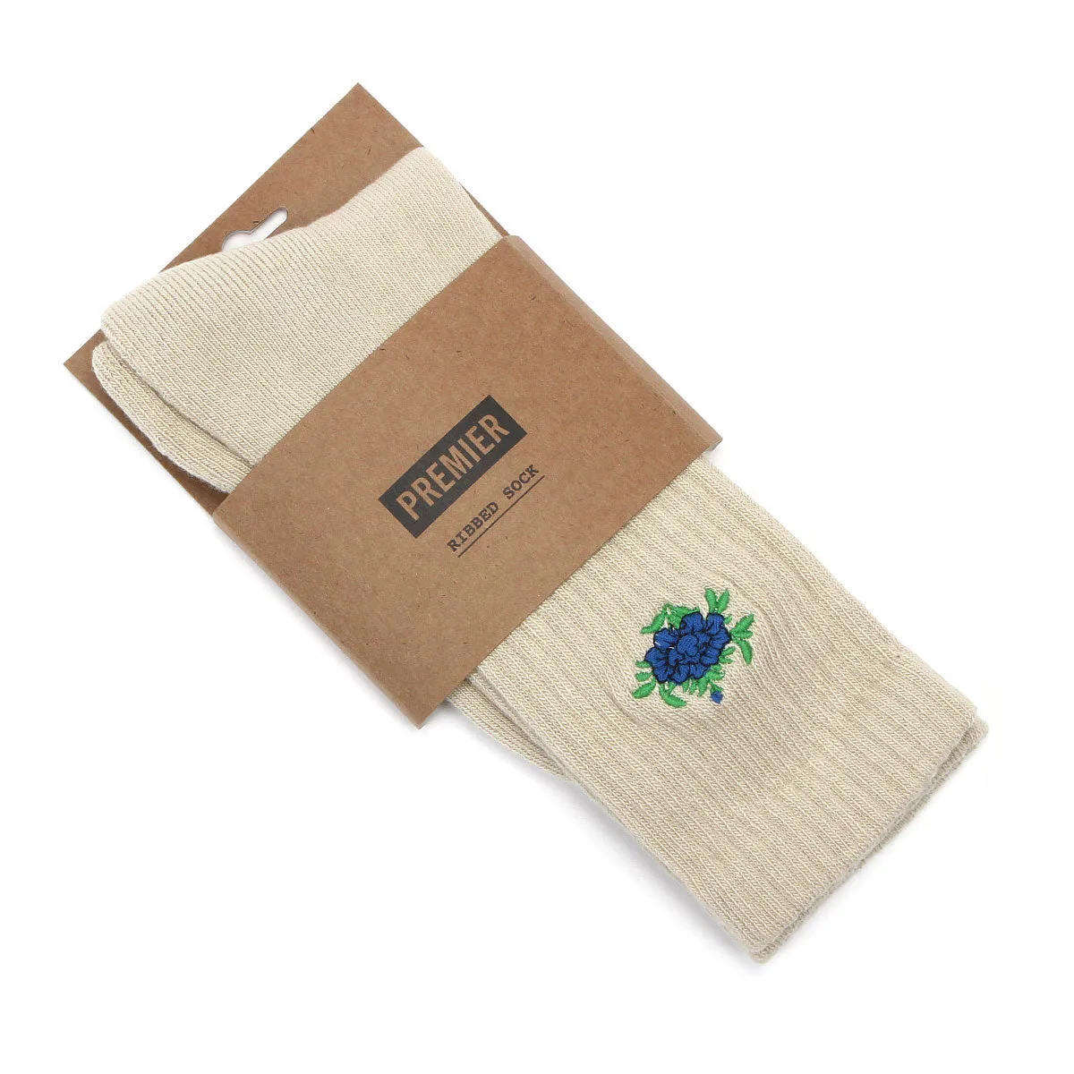 Floral Crew Sock