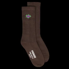 Floral Crew Sock