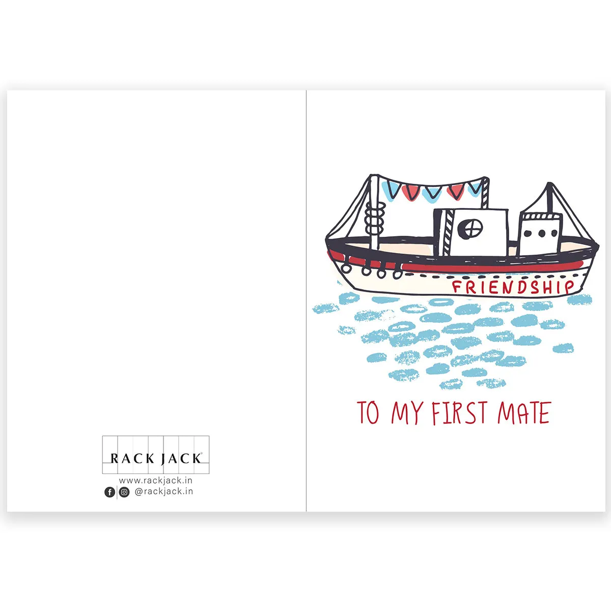 Funny Greeting Card - To My First Mate