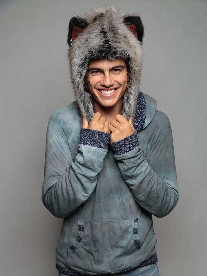 Grey Wolf 1/2 SpiritHood