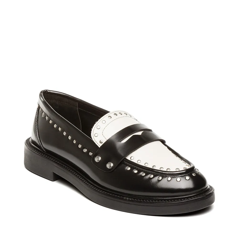 Harloe Loafers COCONUT MLK/BLK