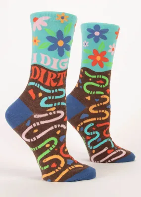 I Dig Dirt Women's Socks