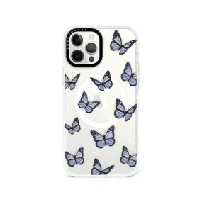 iPhone 12 Pro Max Butterfly Kiss Glitter Phone Case Magsafe Compatible