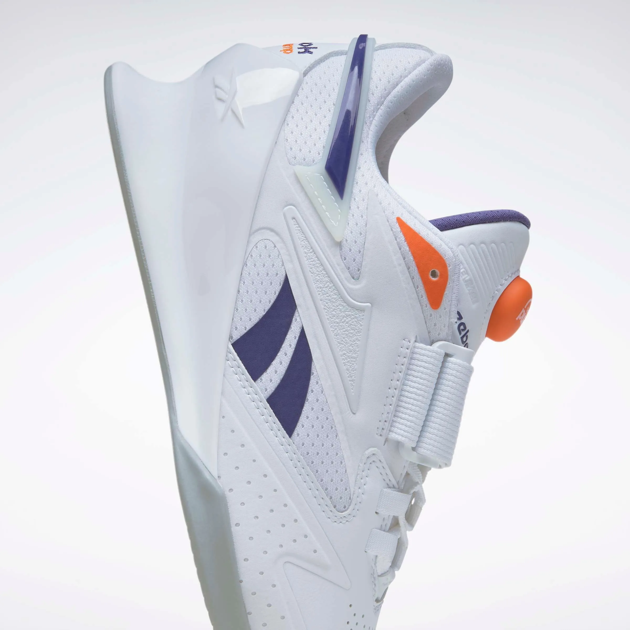 Legacy Lifter Iii Shoes White/Bold Purple/Smash Orange