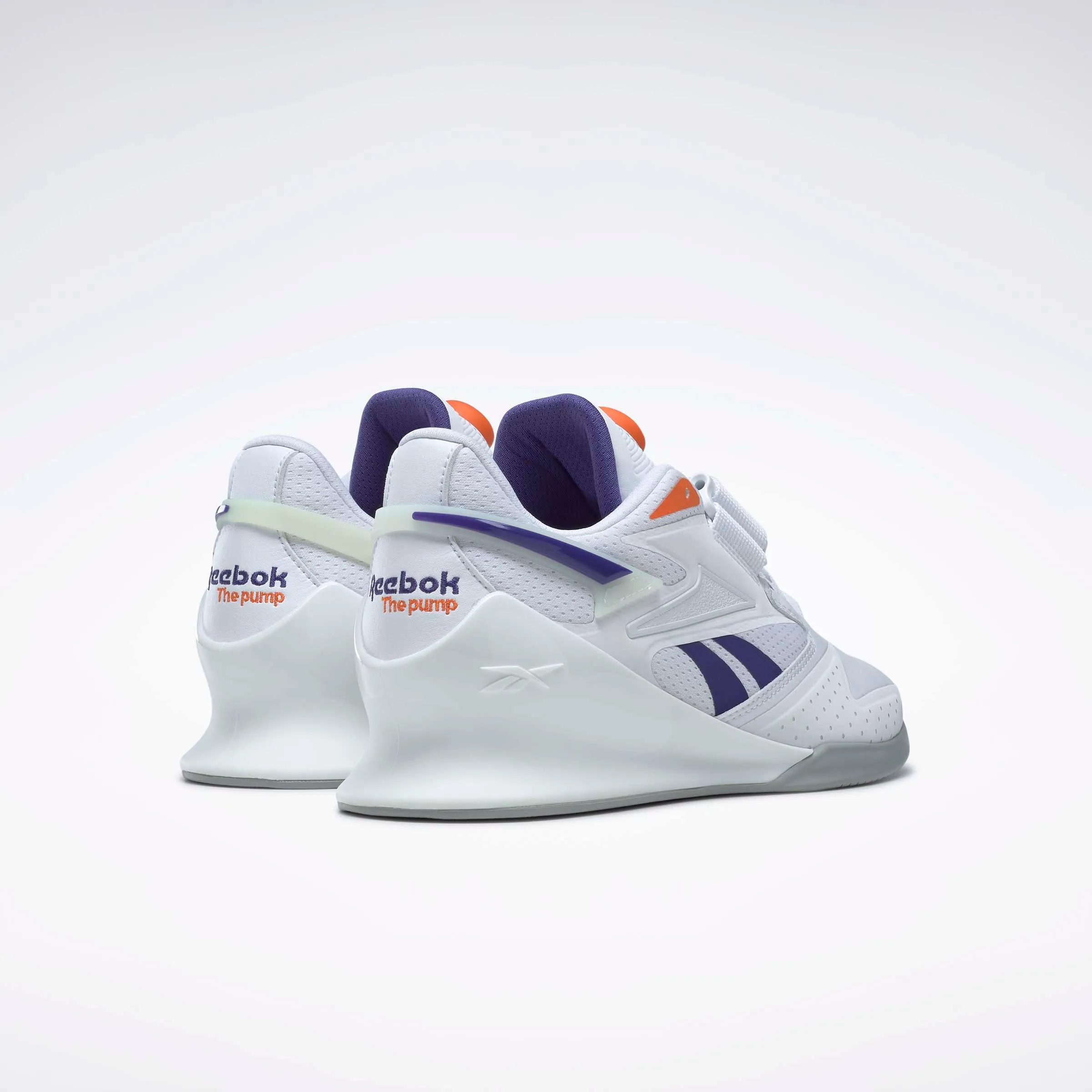 Legacy Lifter Iii Shoes White/Bold Purple/Smash Orange