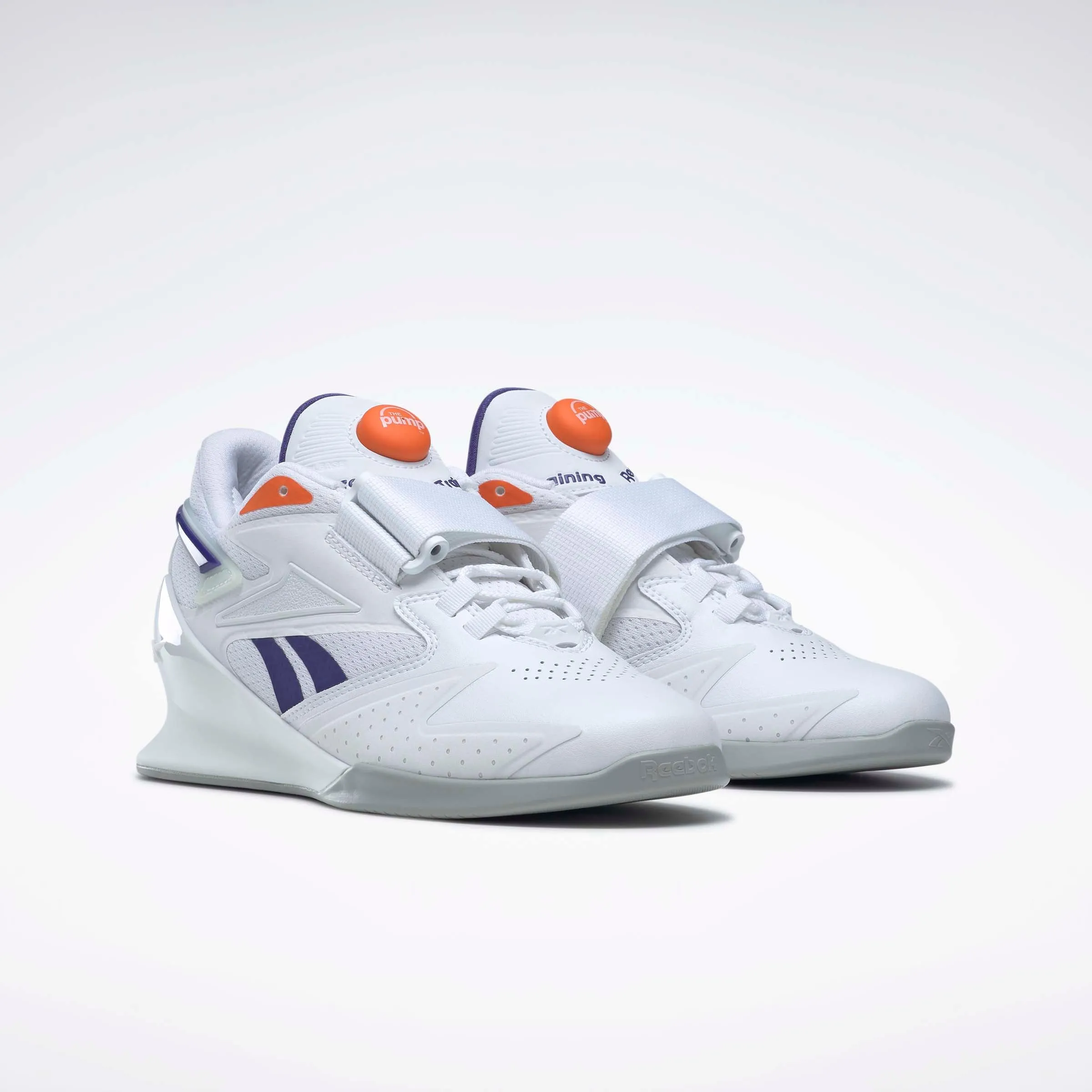 Legacy Lifter Iii Shoes White/Bold Purple/Smash Orange