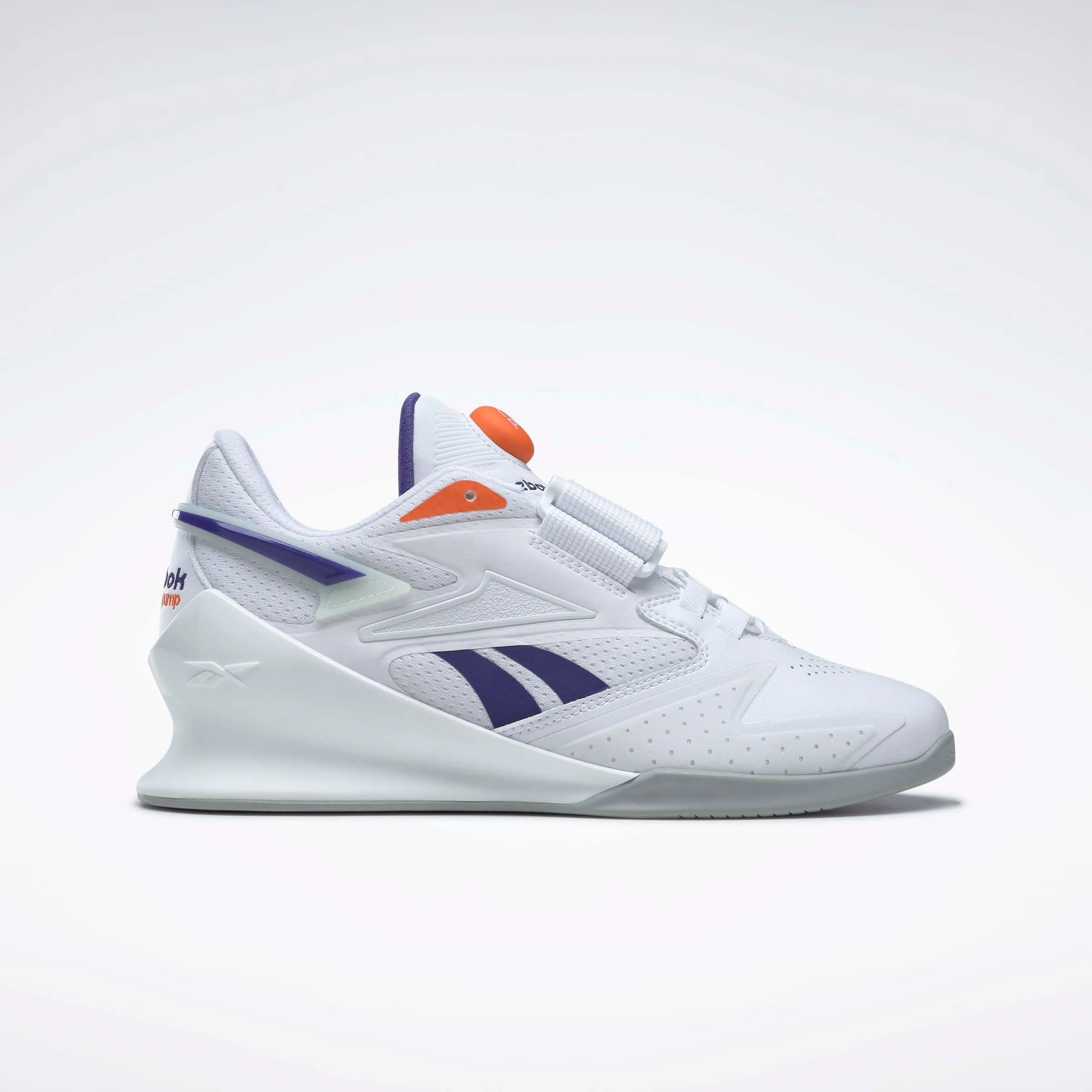 Legacy Lifter Iii Shoes White/Bold Purple/Smash Orange