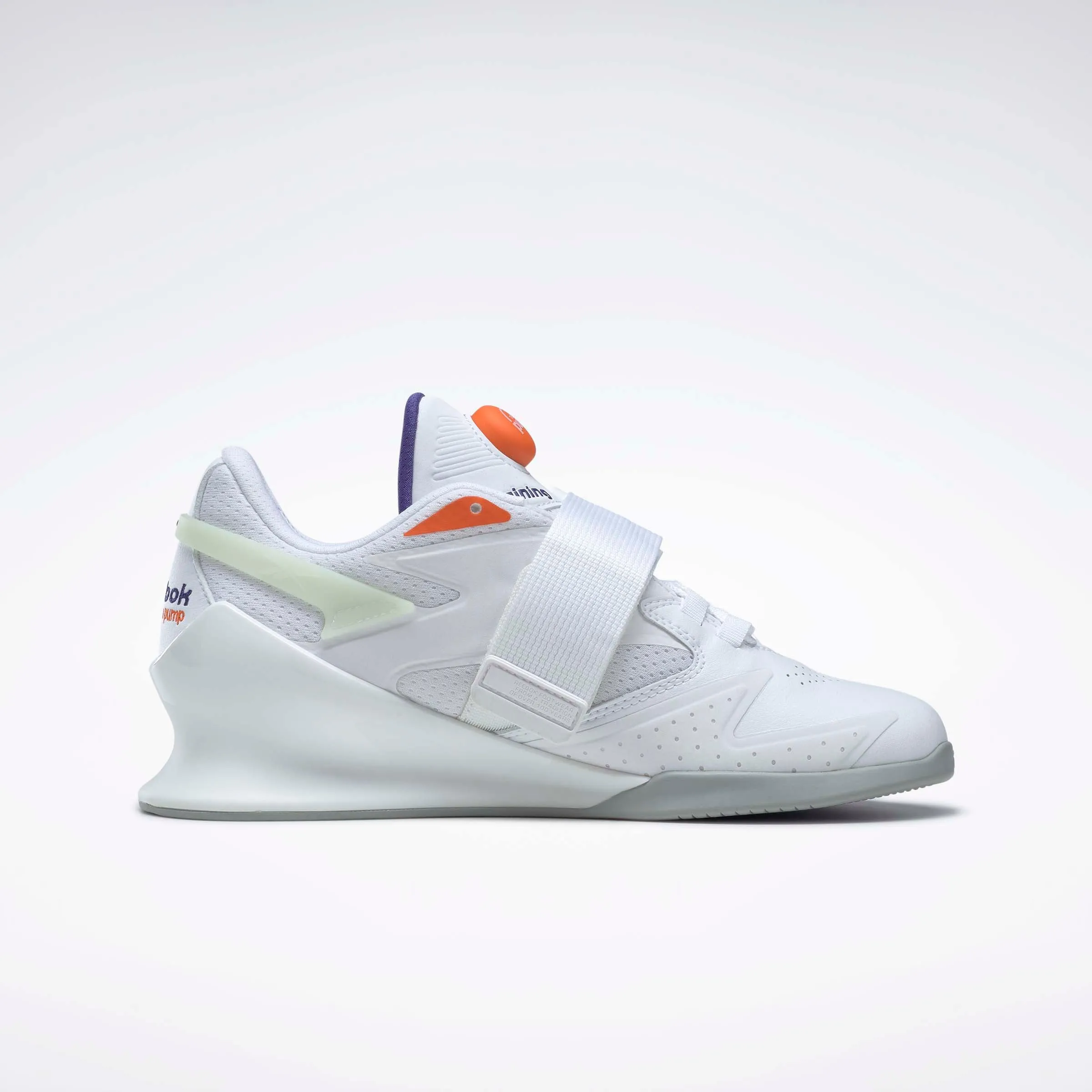 Legacy Lifter Iii Shoes White/Bold Purple/Smash Orange