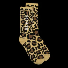 Leopard Crew Sock