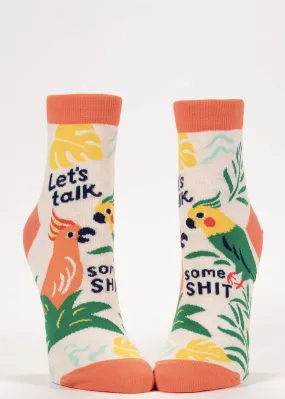 Let's Talk Some Shit Ankle Socks