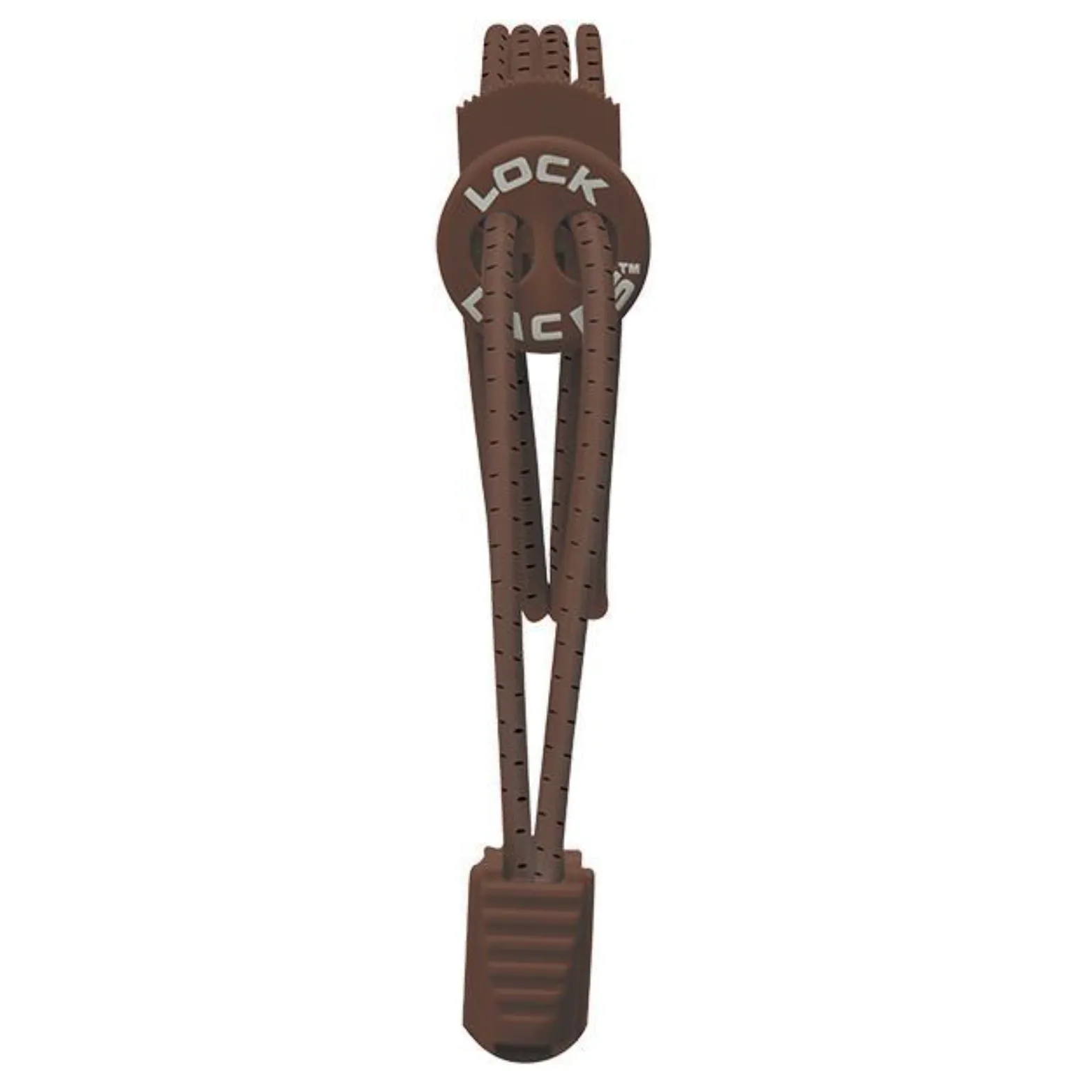 Lock Laces - Brown (1 Pair Pack)