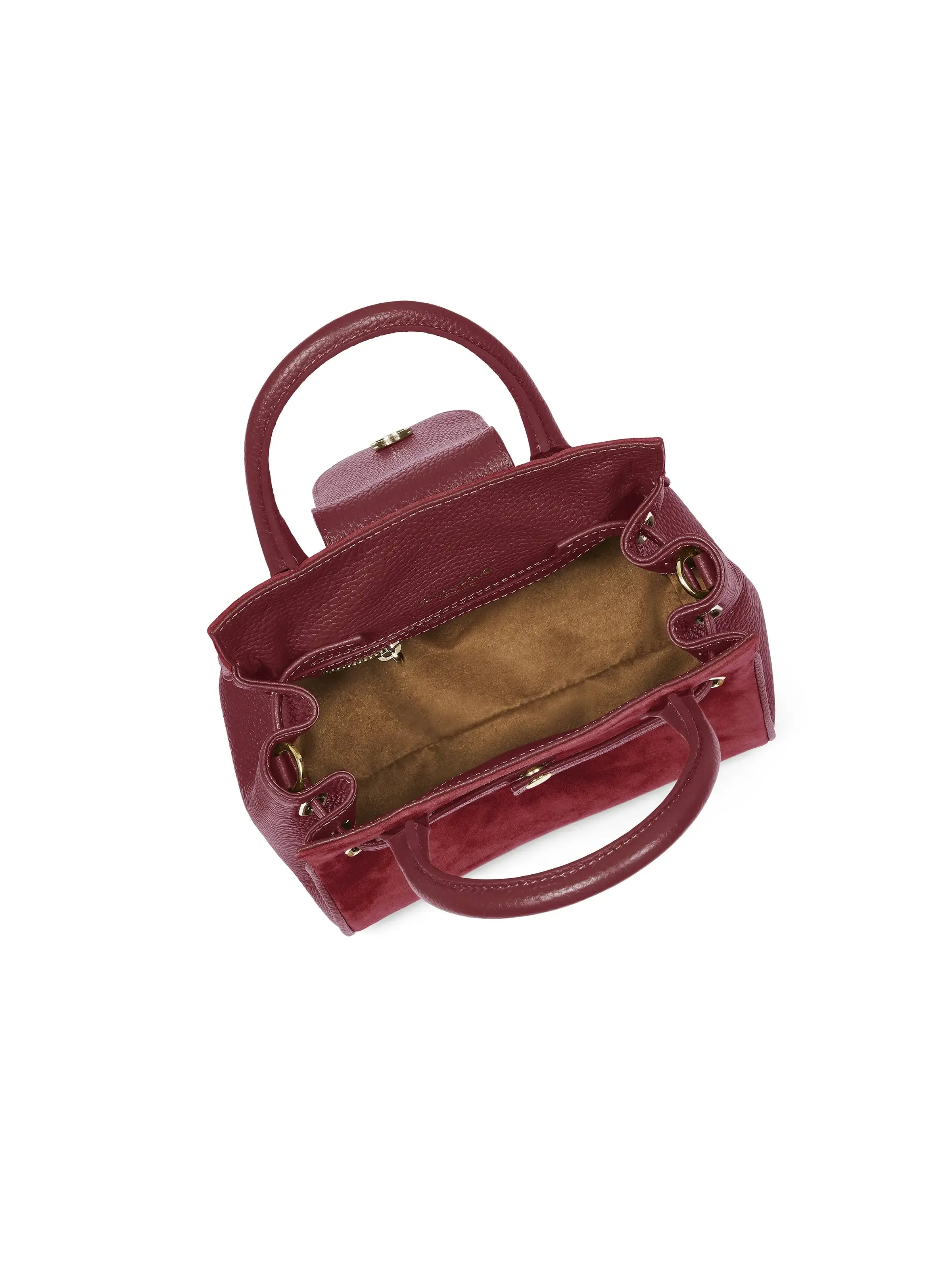 Mini Windsor Handbag - Ruby