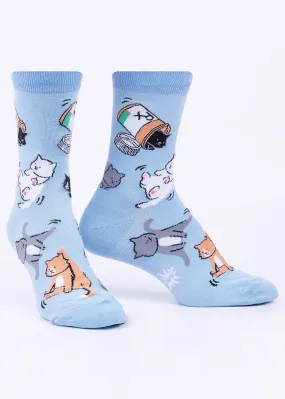 Purr-scription for Happiness Women's Socks