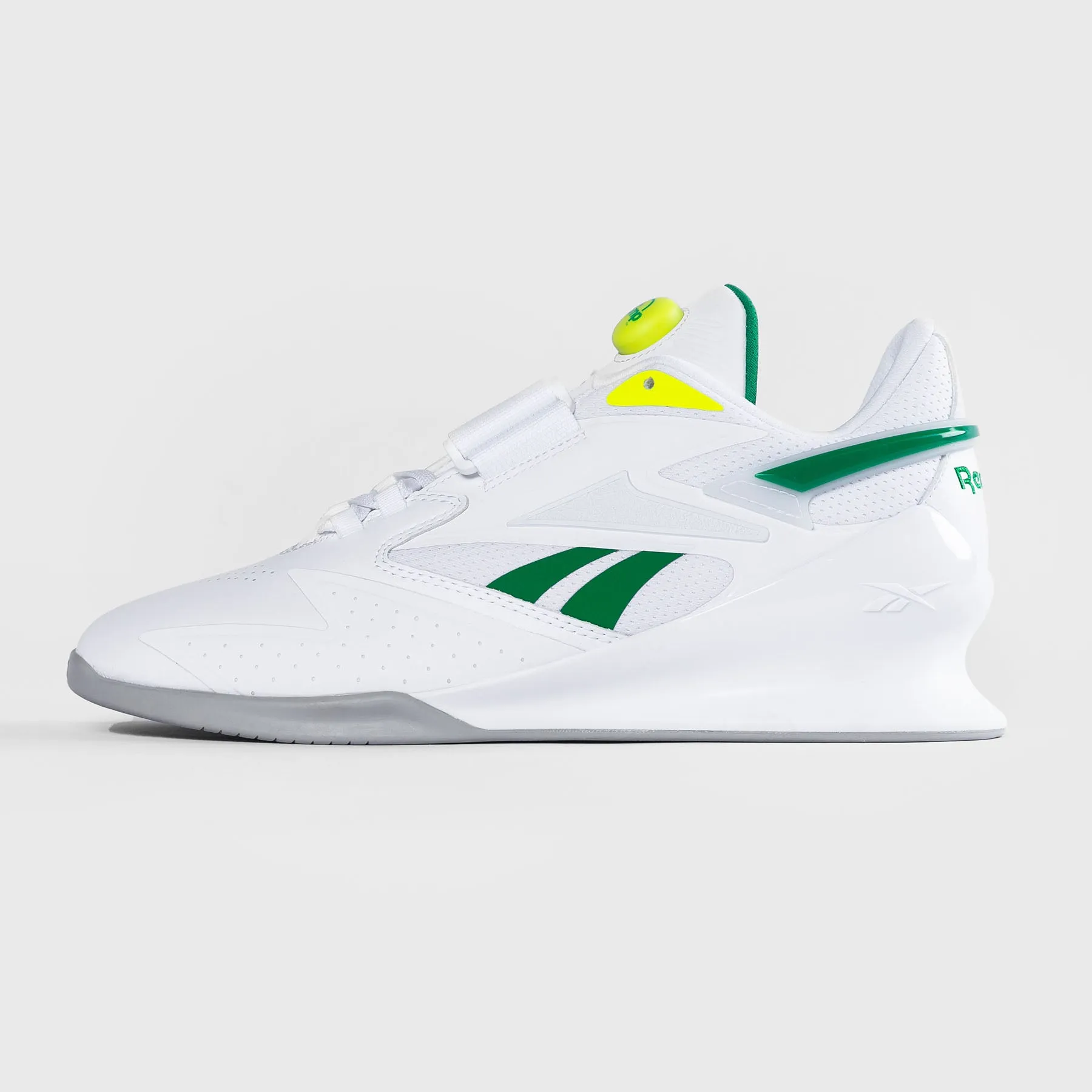 REEBOK - LEGACY LIFTER III - FTWR WHITE/GLEN GREEN/SOLAR ACID YELLOW