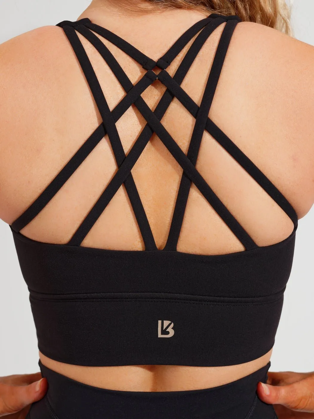 Revolution Sports Bra - Onyx Black