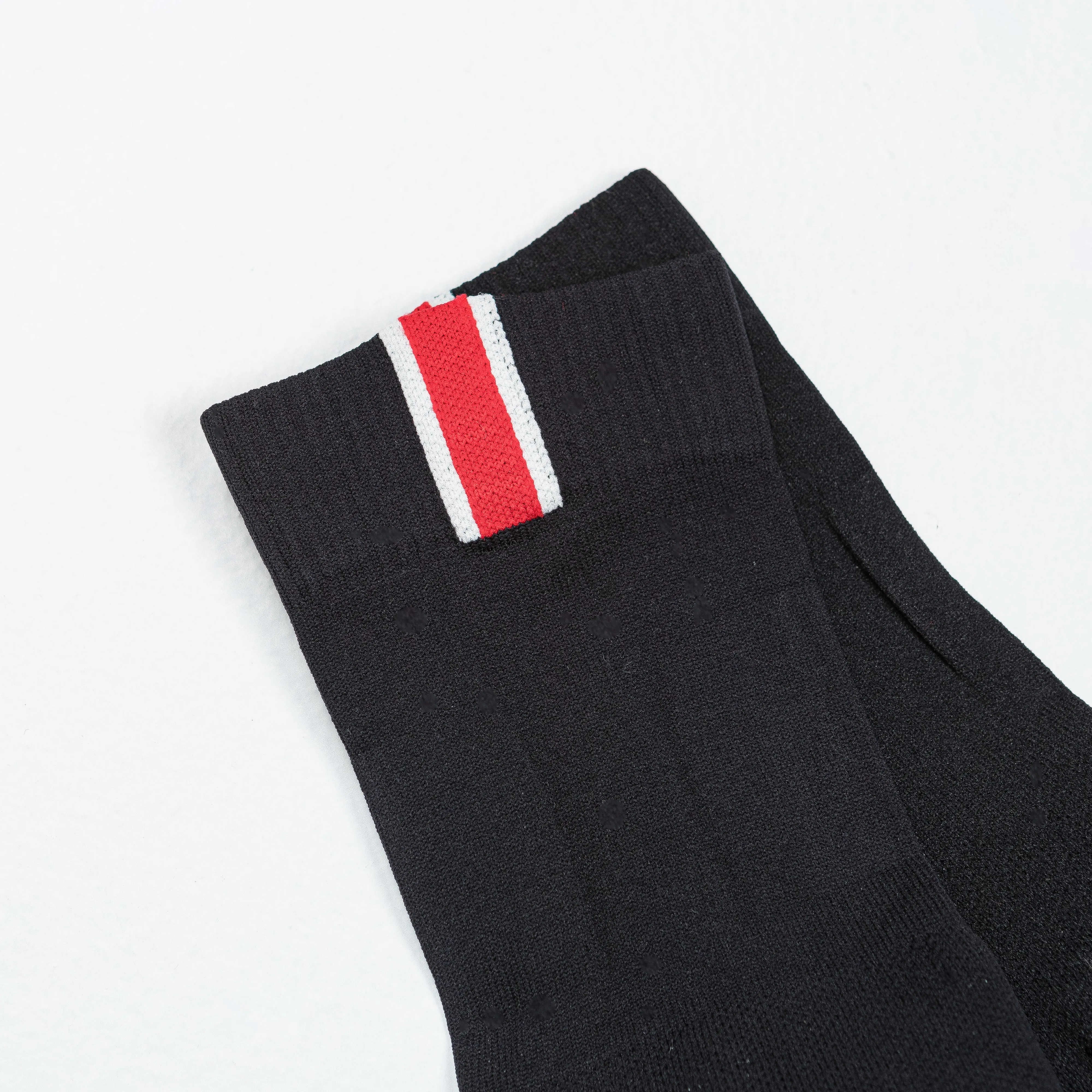 Speed Crew Socks - Black/Red