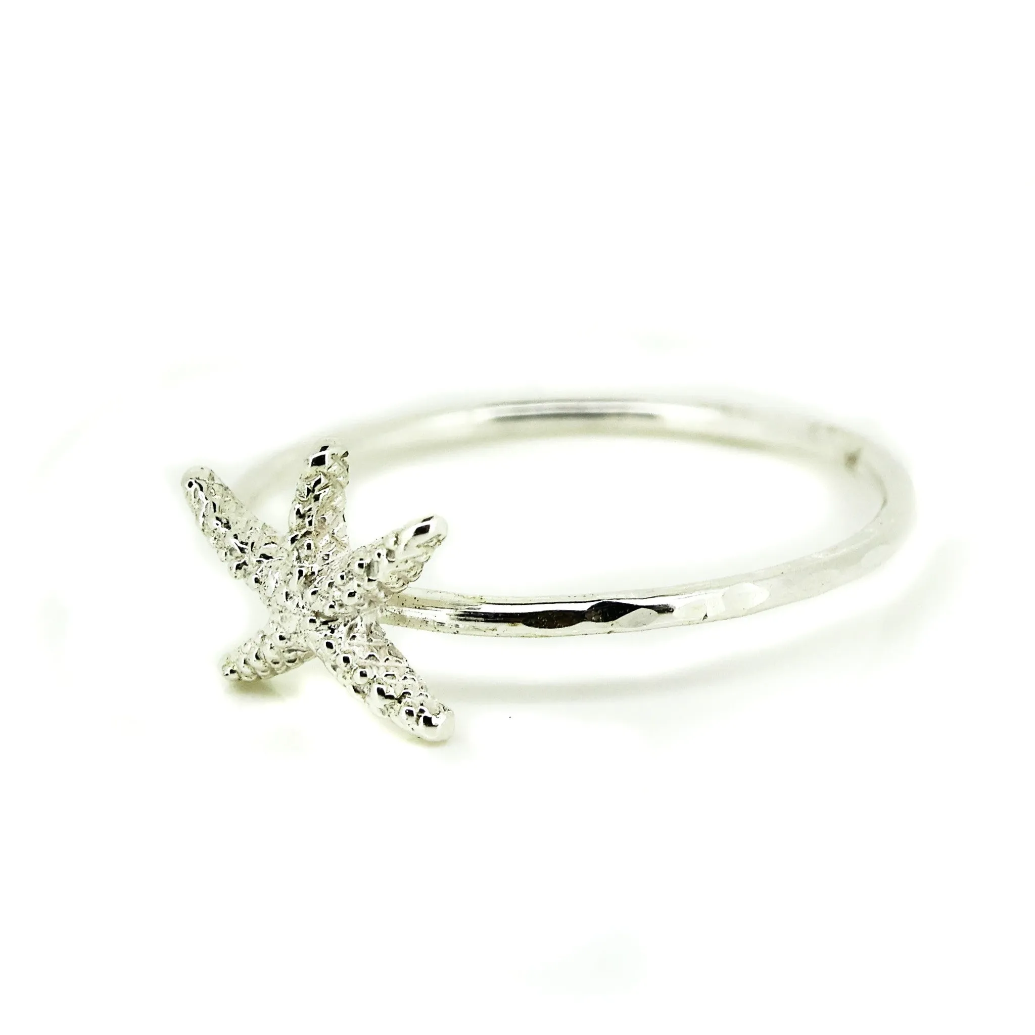 Starfish Ring Sterling Silver