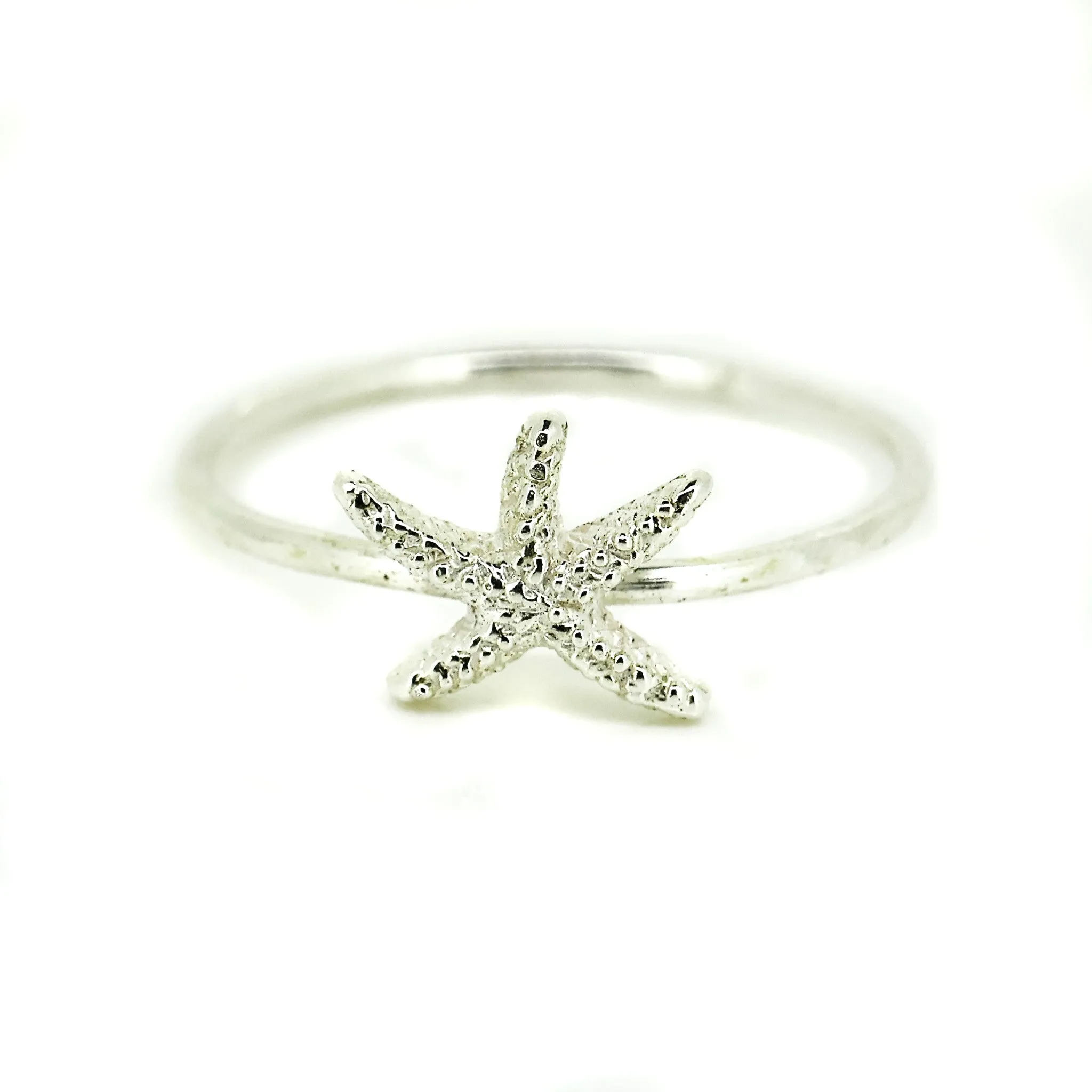 Starfish Ring Sterling Silver