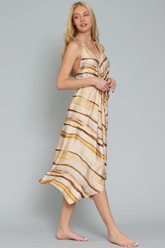 Striped Handkerchief Dress