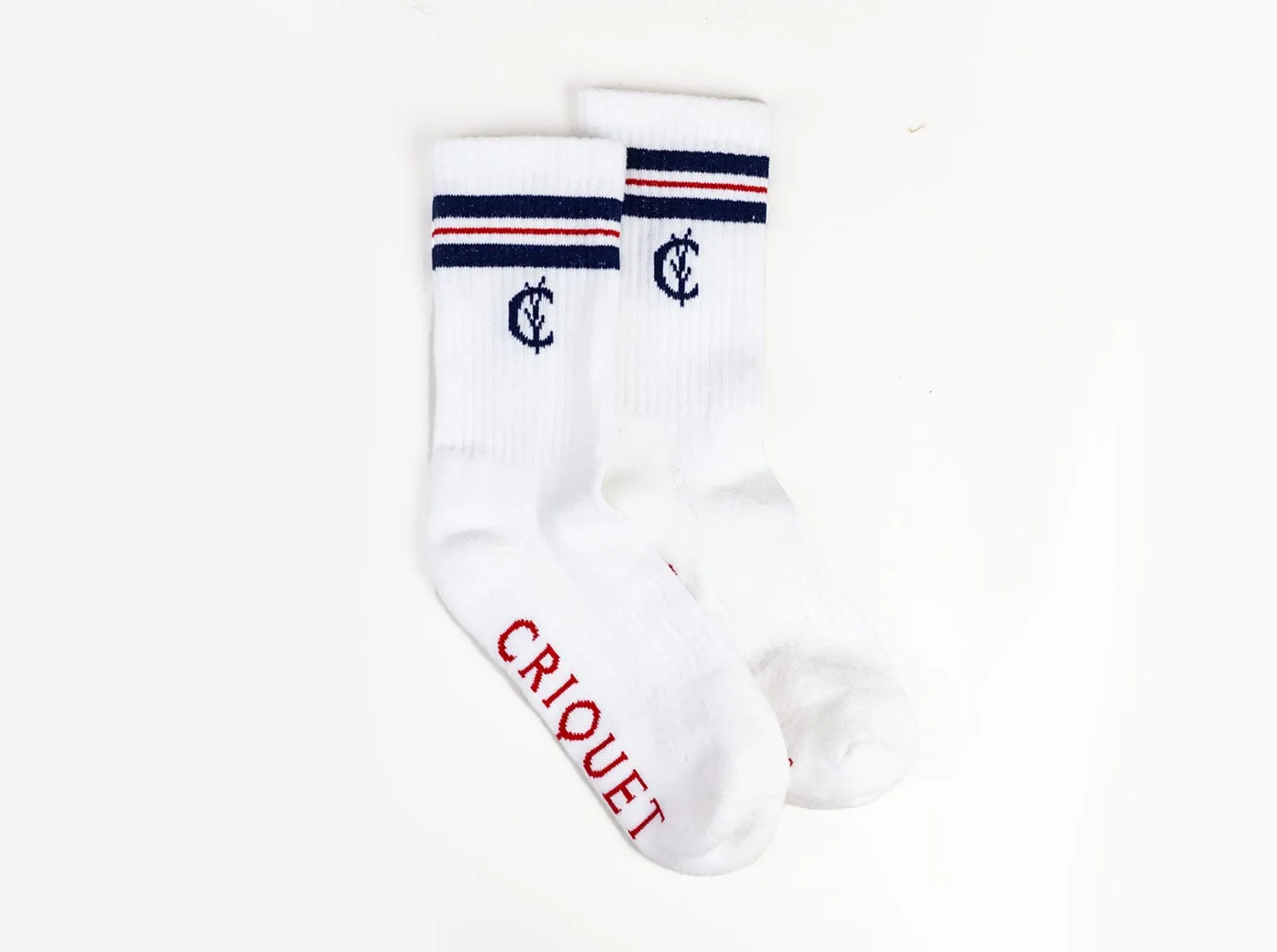 Tubular Socks - Navy/Red